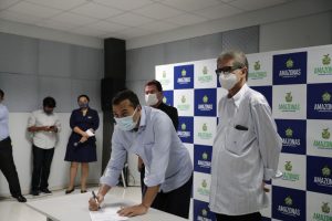 Imagem da notícia - Wilson Lima anuncia retomada das obras do Conjunto Residencial Ozias Monteiro II.