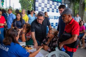 Imagem da notícia - Em mutirão do Amazonas Meu Lar, Governo do Amazonas entrega termos de quitação a mais 156 mutuários da Suhab.